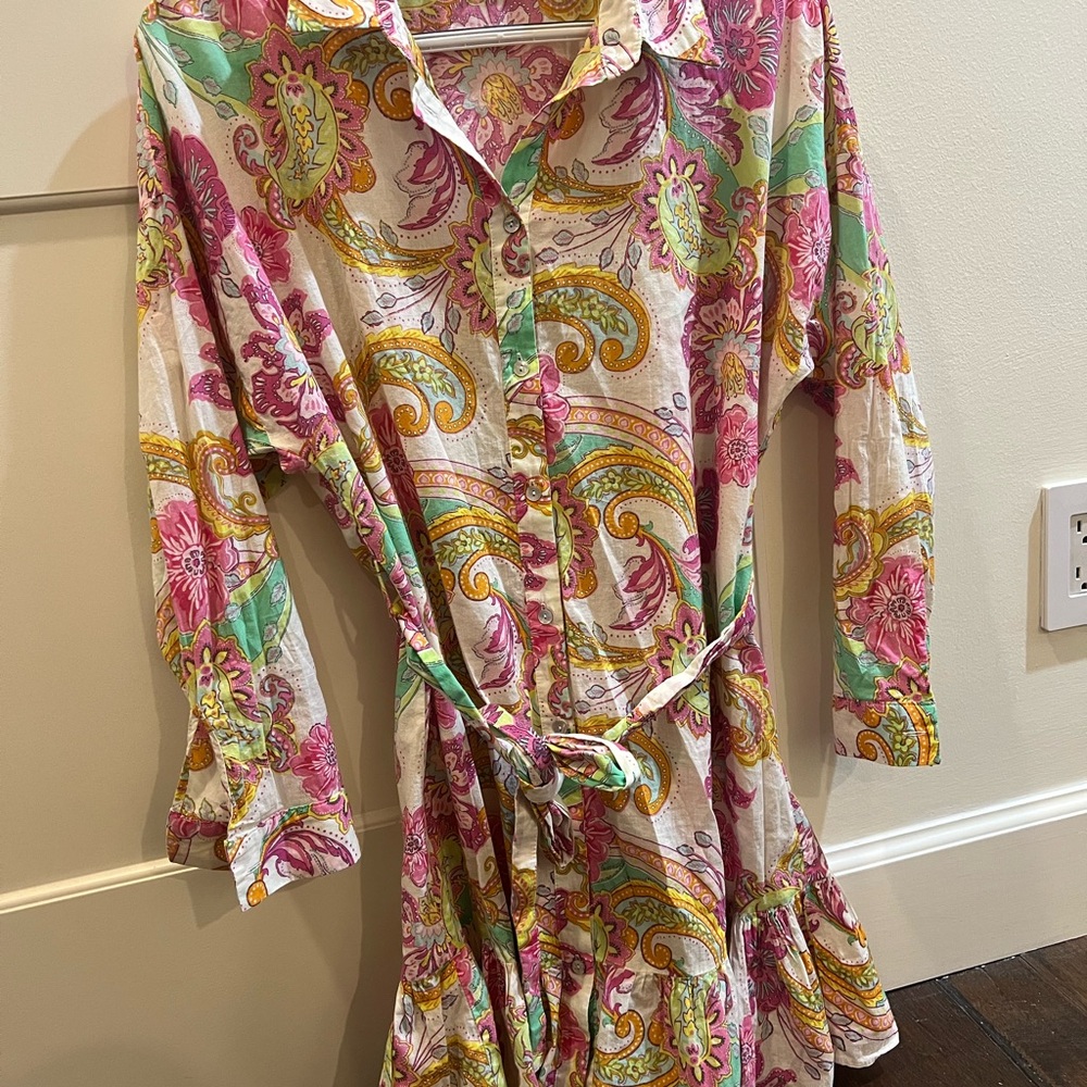 Zara Multicolor Paisley Blouse